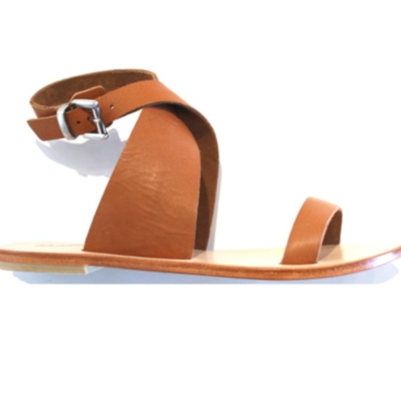 Sol Sana Shoes - Sol Sana Handmade Tan Leather Sandals